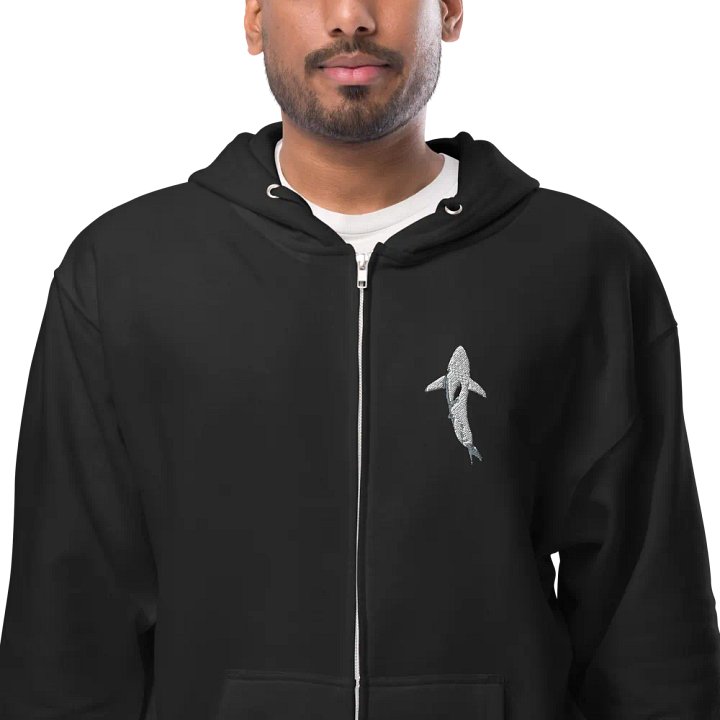 Urban Shark Fleece Zip-Up Hoodie product image (2)