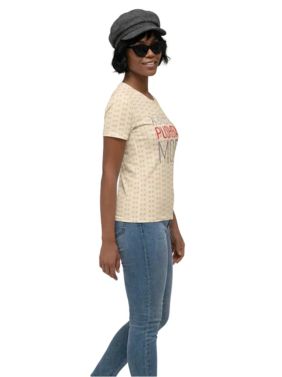 Pushback Mode 80s sophisticate inspired cream T-Shirt product image (2)