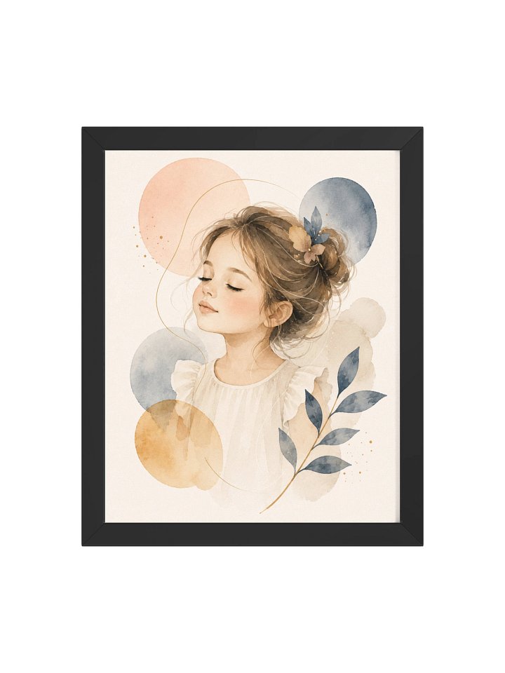 Soft Portrait Collection Framed Wall Art 4 product image (1)