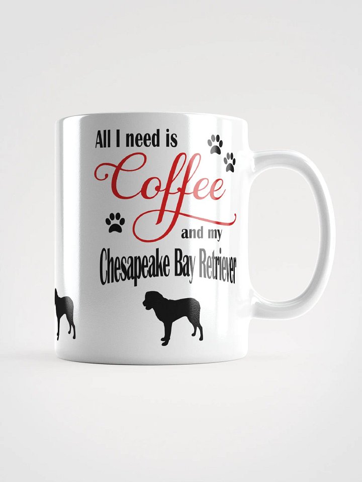 Coffee and my Chesapeake Bay Retriever Mug product image (1)