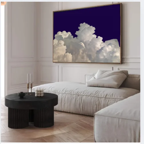 Above Bed Cloud Canvas Wall Art product image (3)