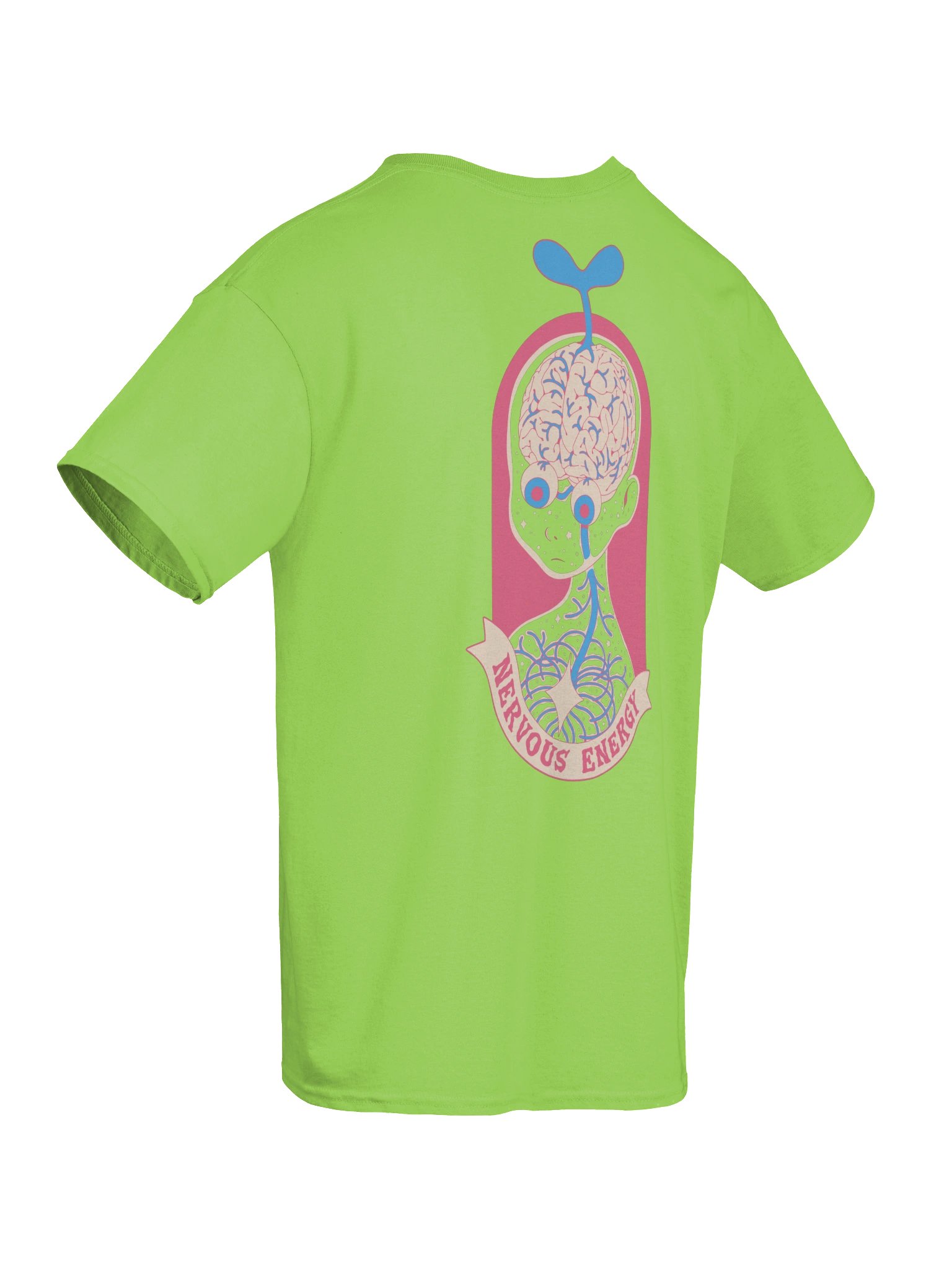 Nervous Energy - Tee - Green product image (8)