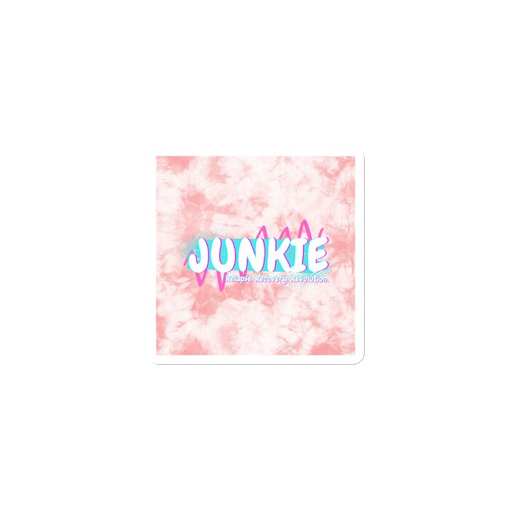 “Tie-Dye Recovery” – Junkie Project Magnet product image (1)