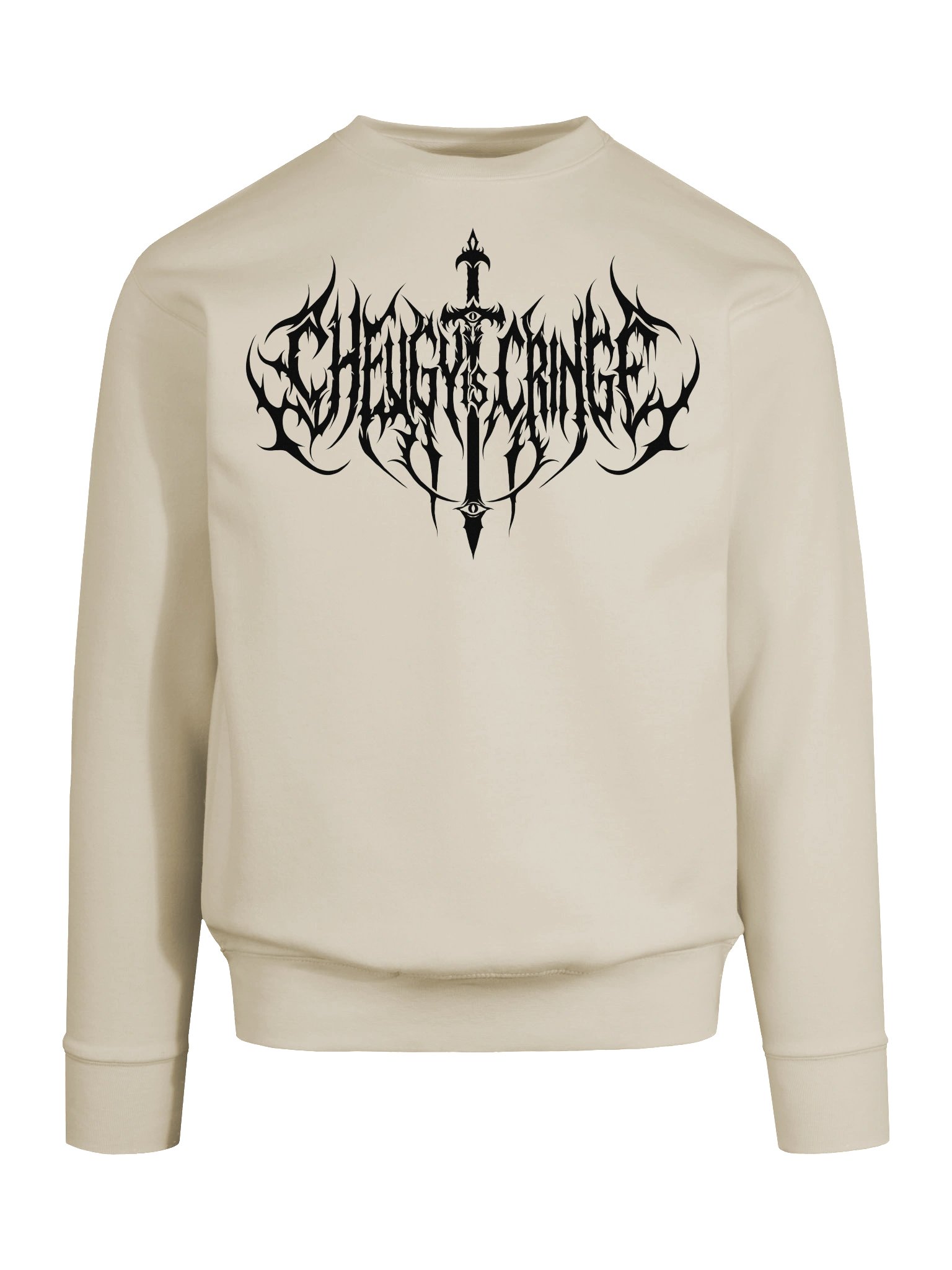 Cheugy is Cringe Sweatshirt (Black) product image (23)