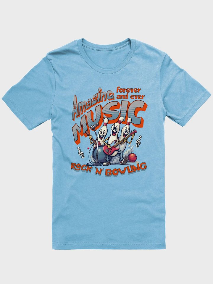 Amazing Music Rock N Bowling Signature Softness Unisex T-Shirt product image (1)