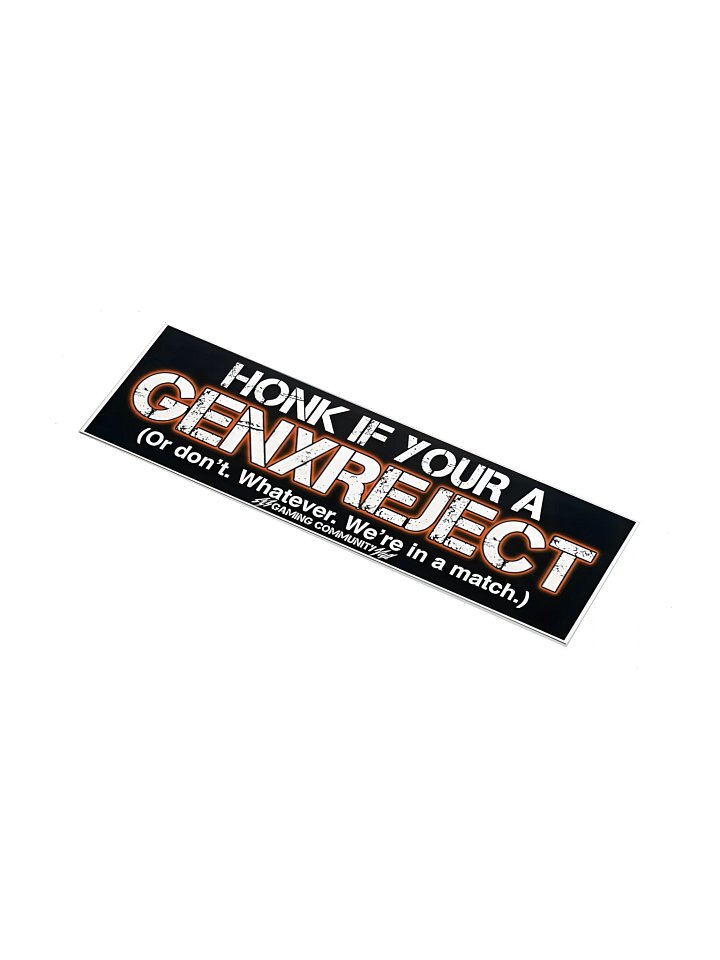 GXR Bumper sticker #1 product image (1)