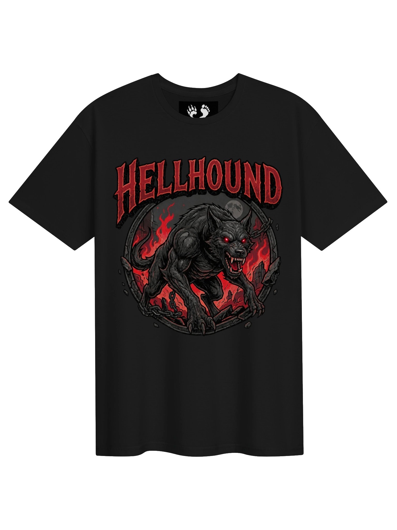 Hellhound T-Shirt - Demonic Dog Tee product image (1)
