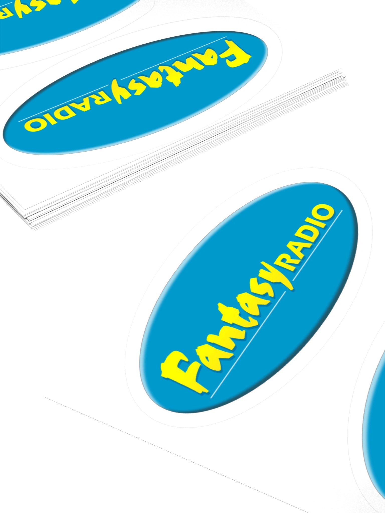 Fantasy Colour Oval Stickers product image (10)