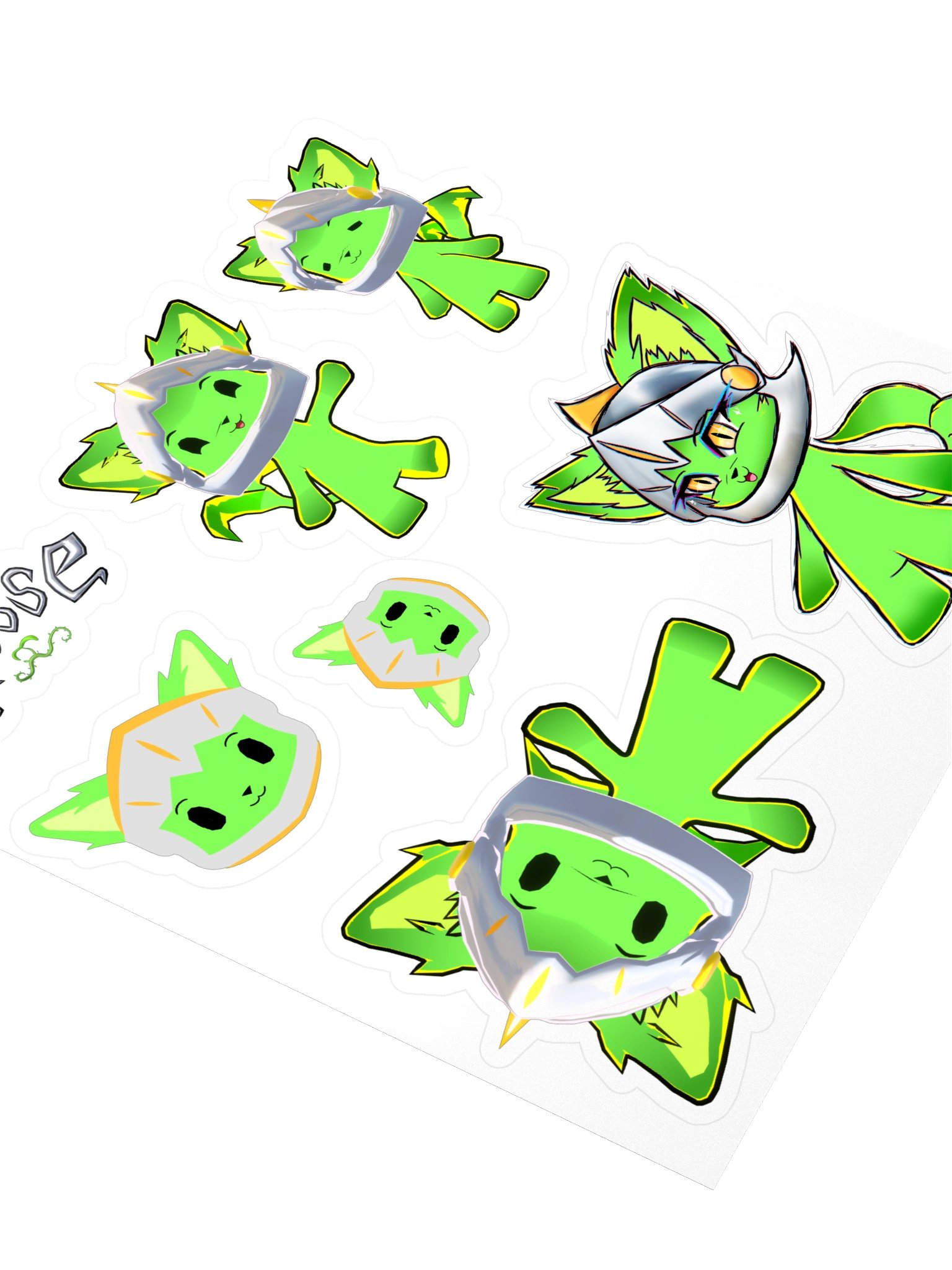 Feuille de stickers Pousse product image (3)