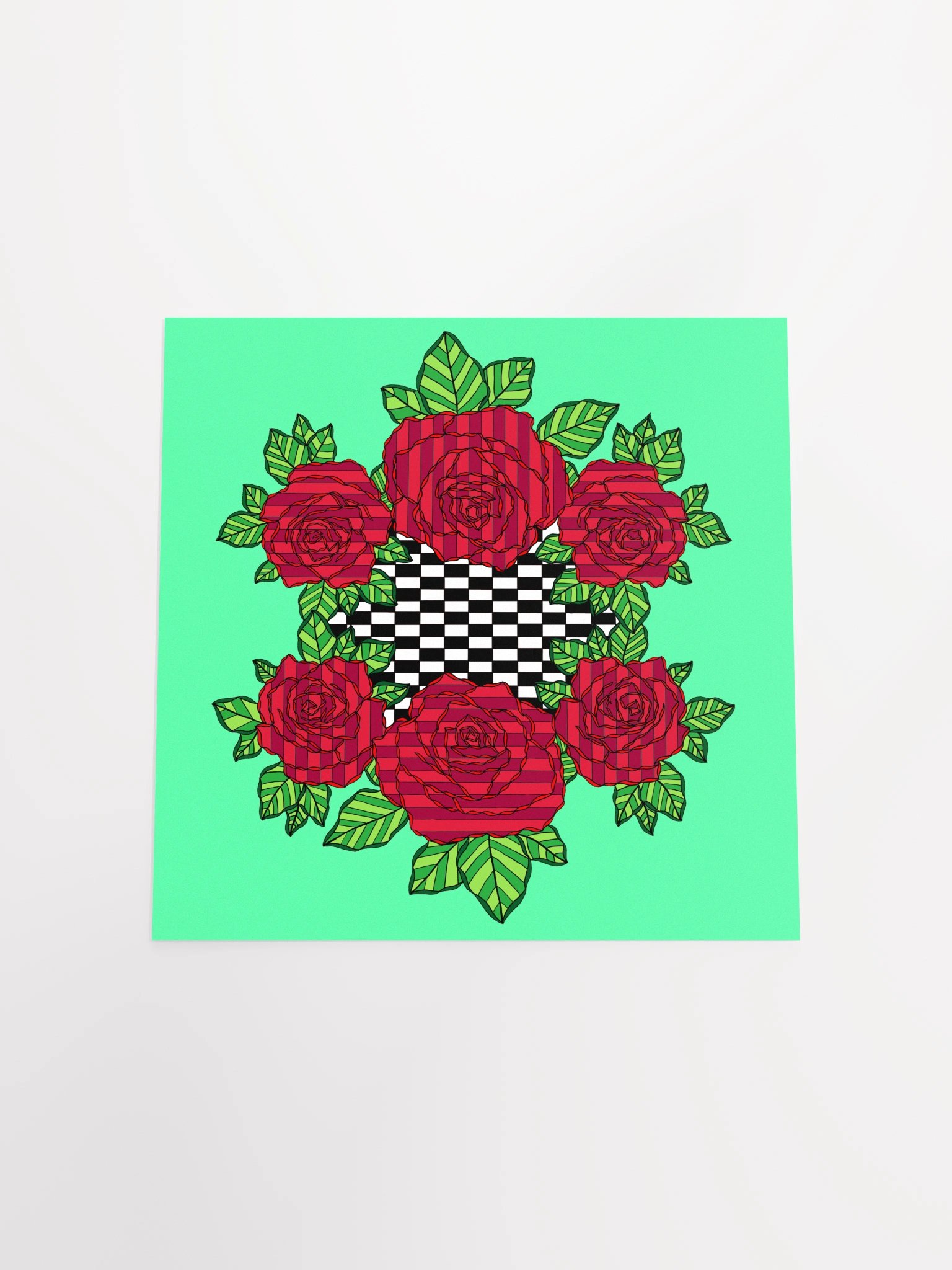Enhanced Matte Paper Poster (Rose-Green) product image (13)