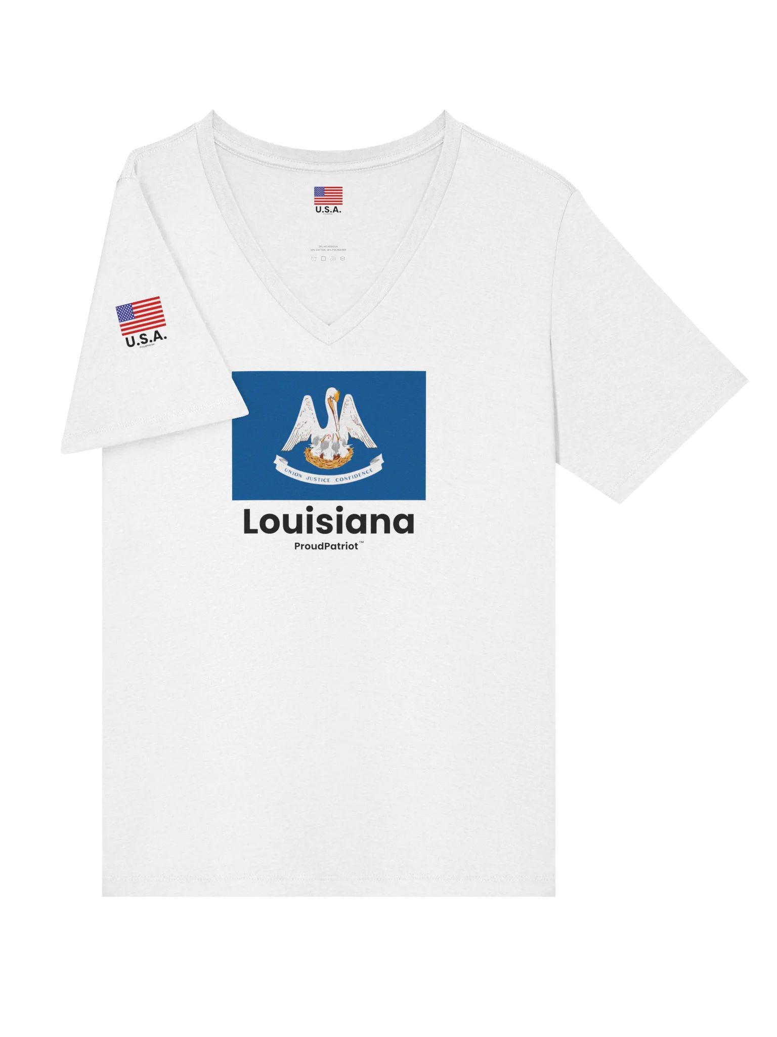 Louisiana Women's Relaxed V-Neck T-Shirt product image (11)