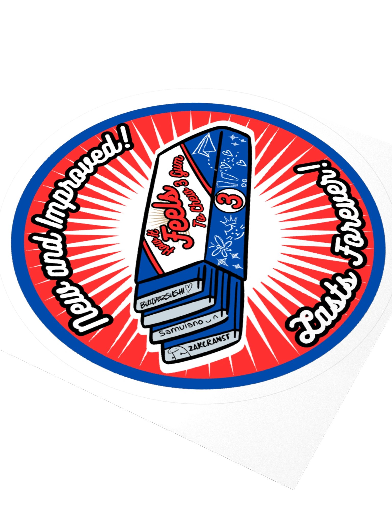 3Gum Sticker! product image (8)