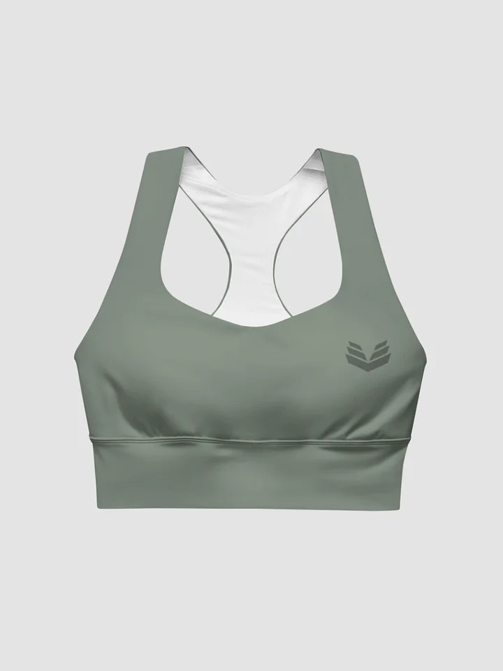 Longline Sports Bra - Sage Green product image (1)