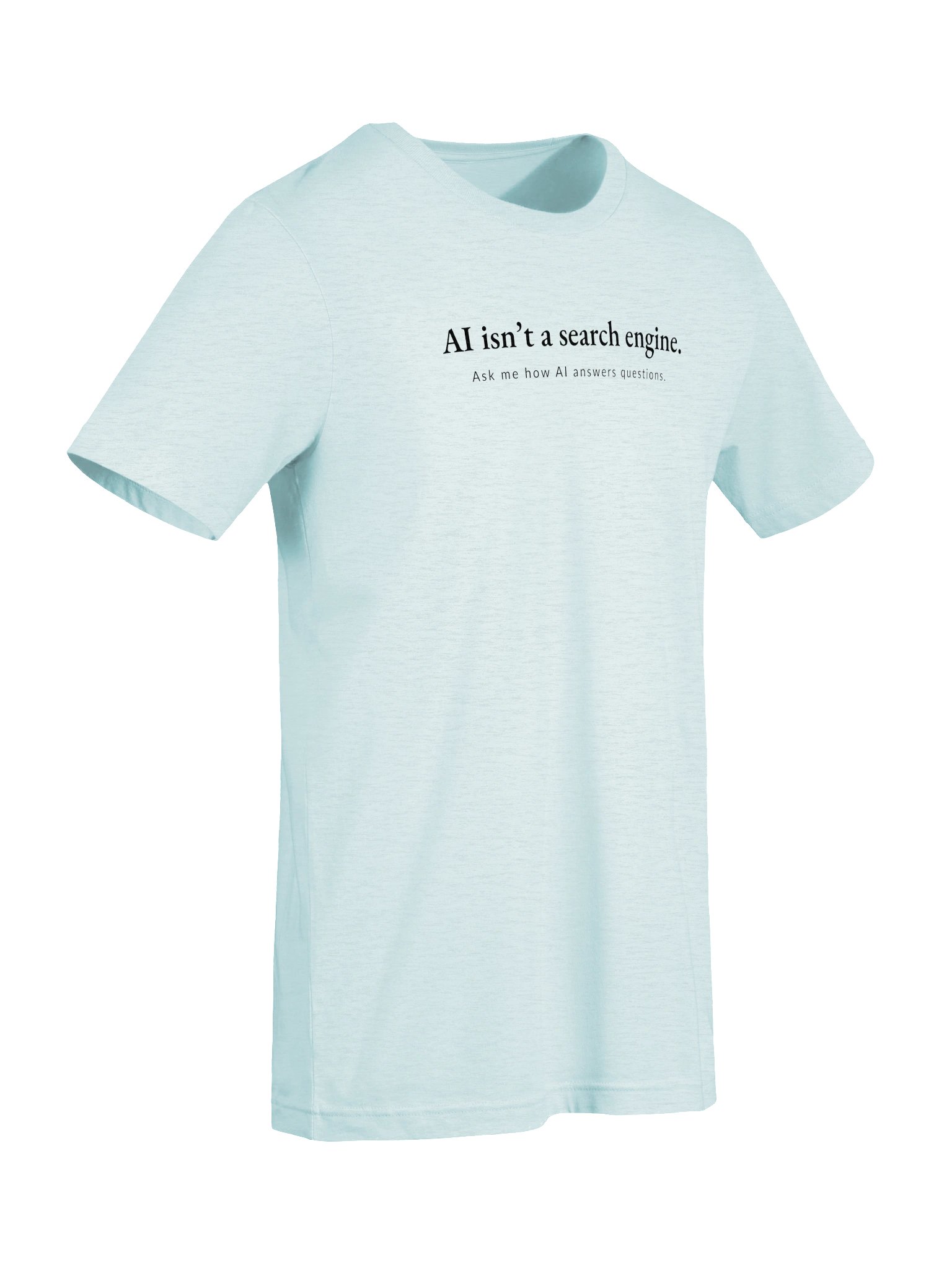 AI isn't a search engine - black text product image (37)