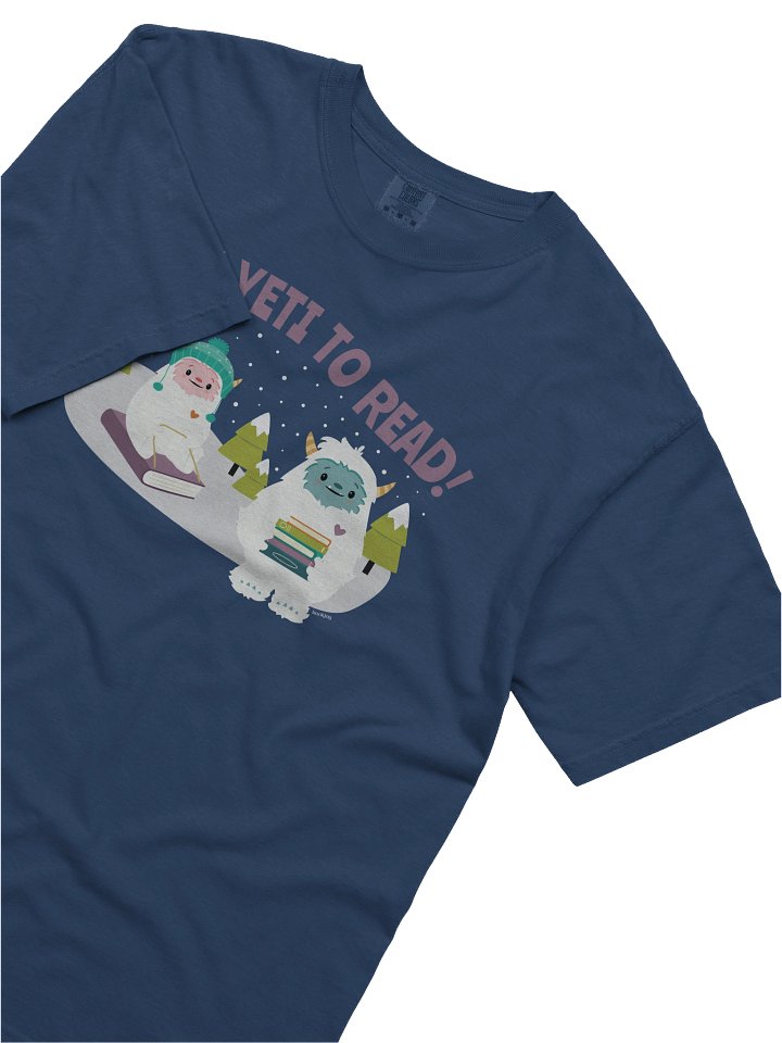 I'm Yeti to Read! Heavyweight T-Shirt product image (2)