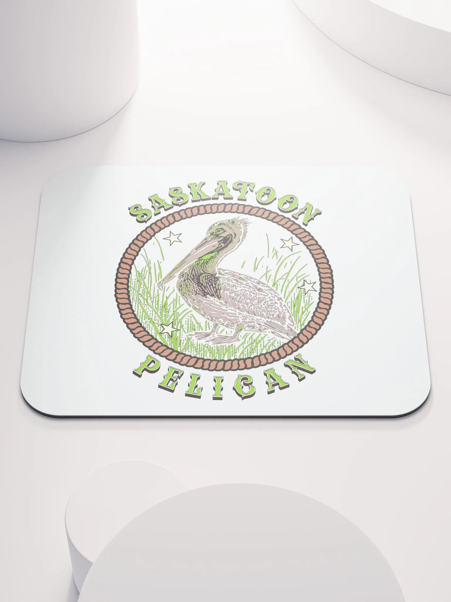 Saskatoon Pelican Mouse Pad product image (1)