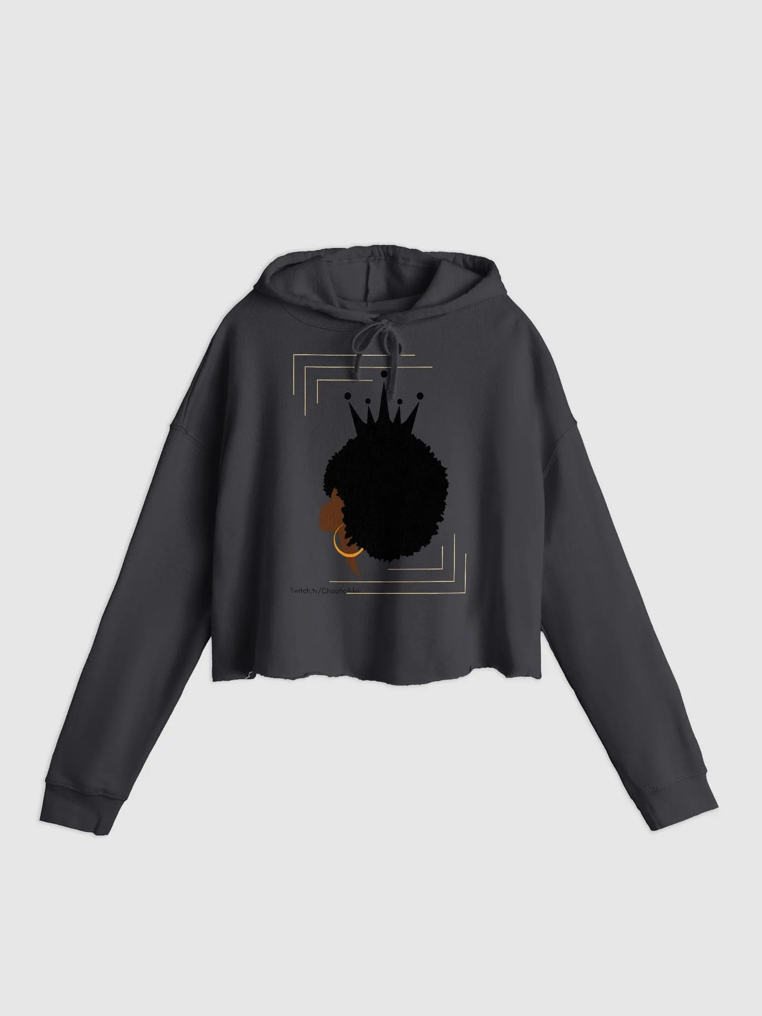 Melanted Queen Crop Hoodie product image (1)