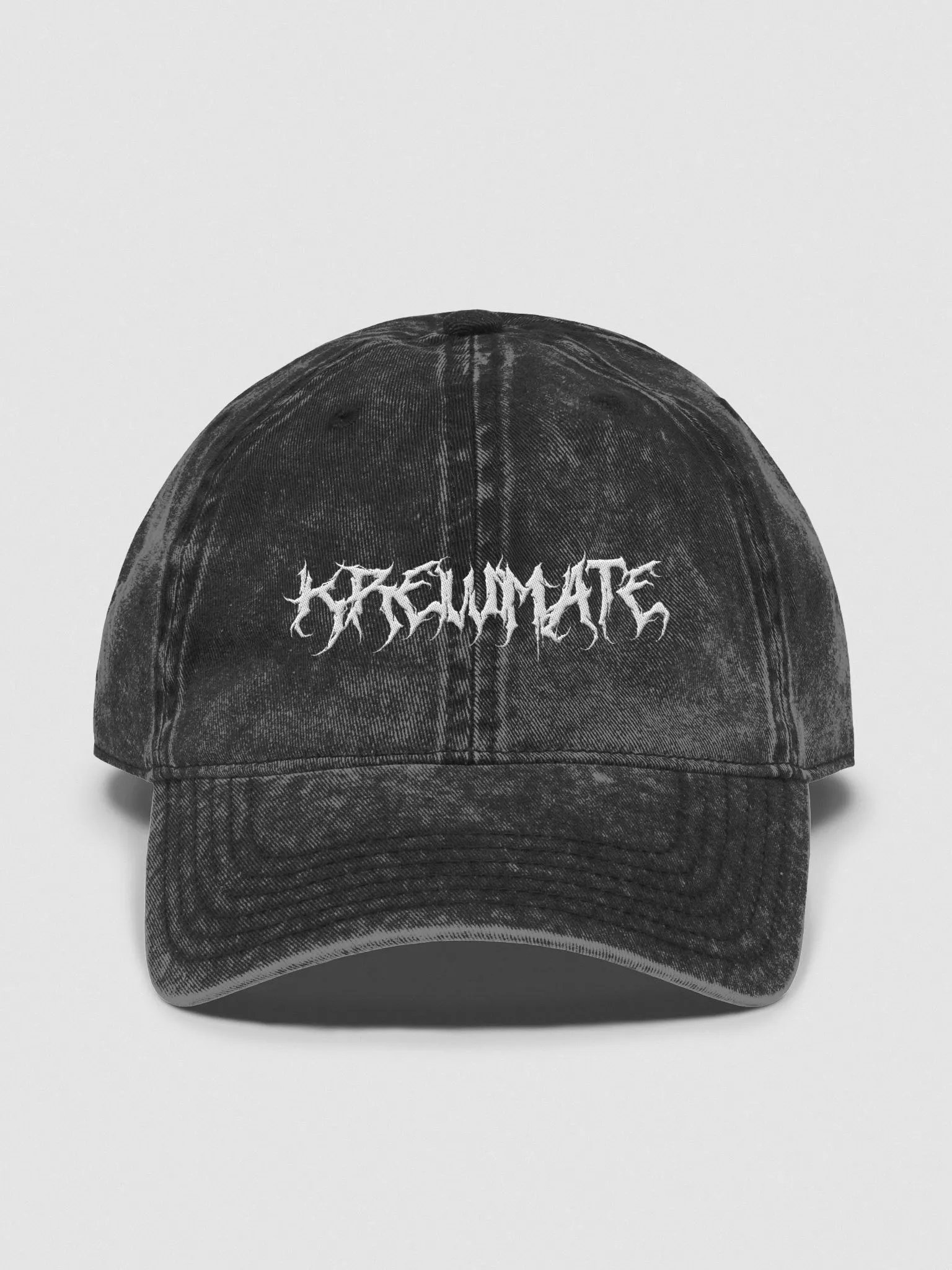 Metal Krewmate Hat - Vintage Wash (White Logo) product image (1)