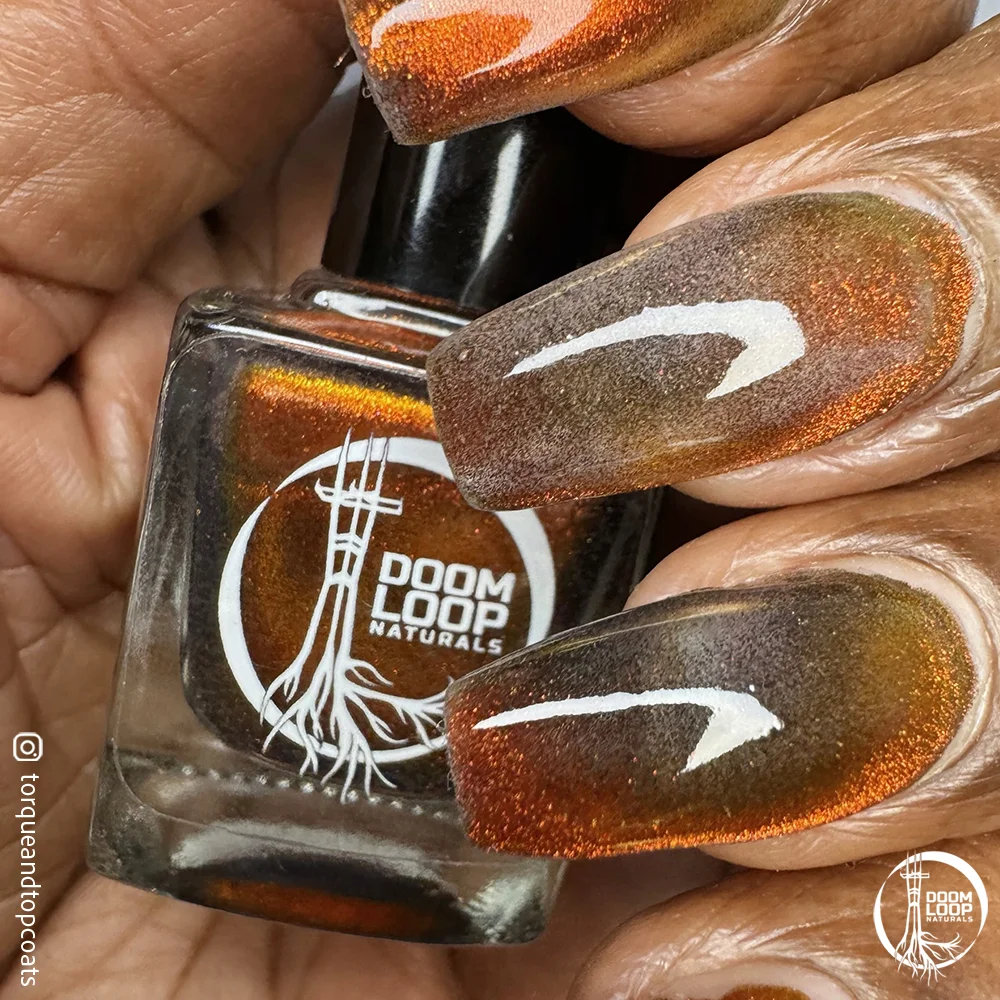 CHTHONOCLASM - Firey Multichome High Contrast Magnetic Nail Polish product image (8)
