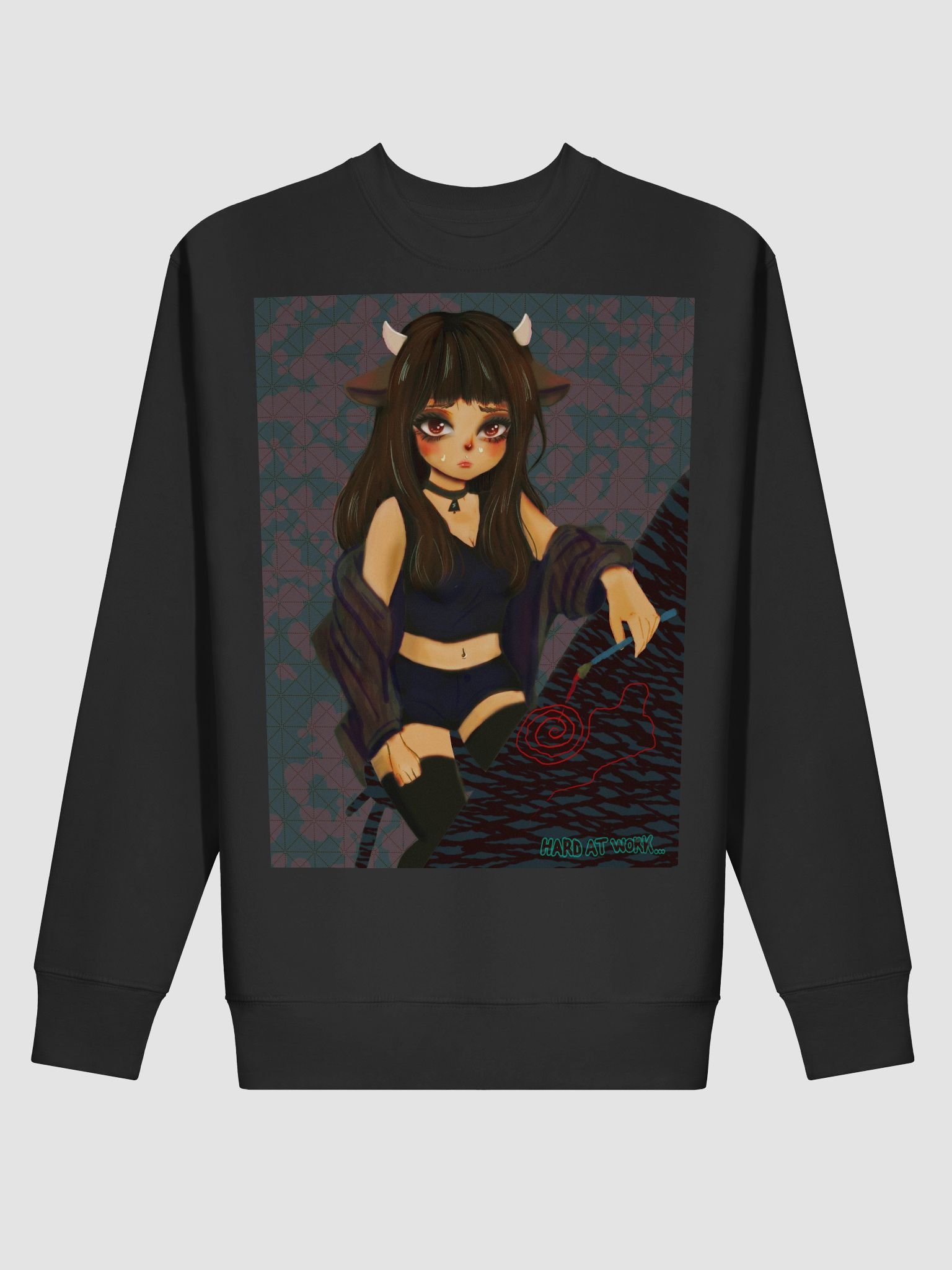 Mystic Cowgirl Struggling Artist Premium Sweatshirt product image (2)