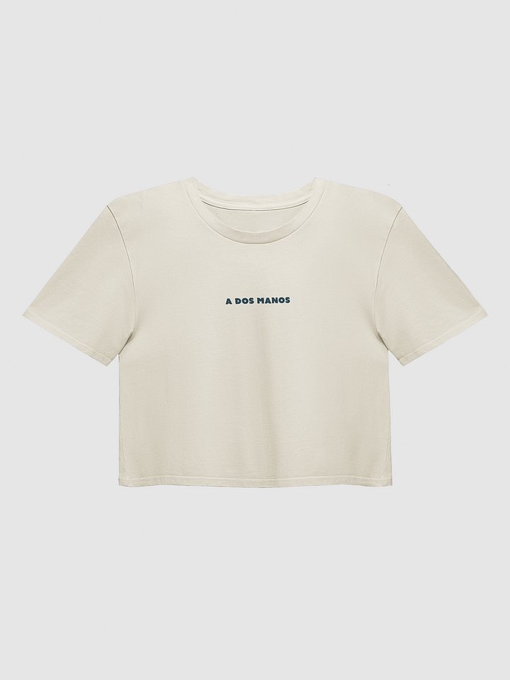 A Dos Manos Premium Crop T-shirt product image (1)