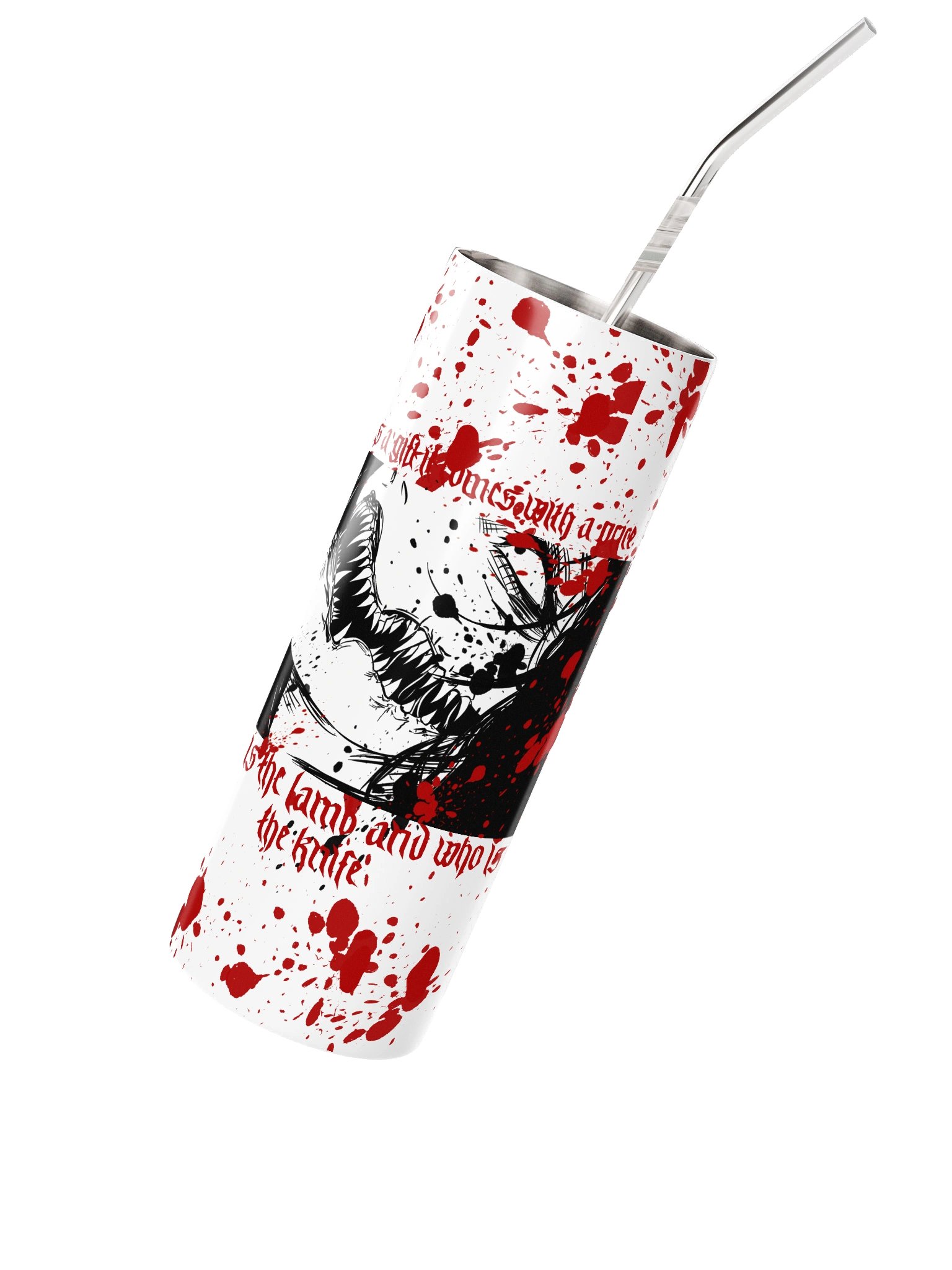 The Lamb and The Knife Tumbler product image (2)