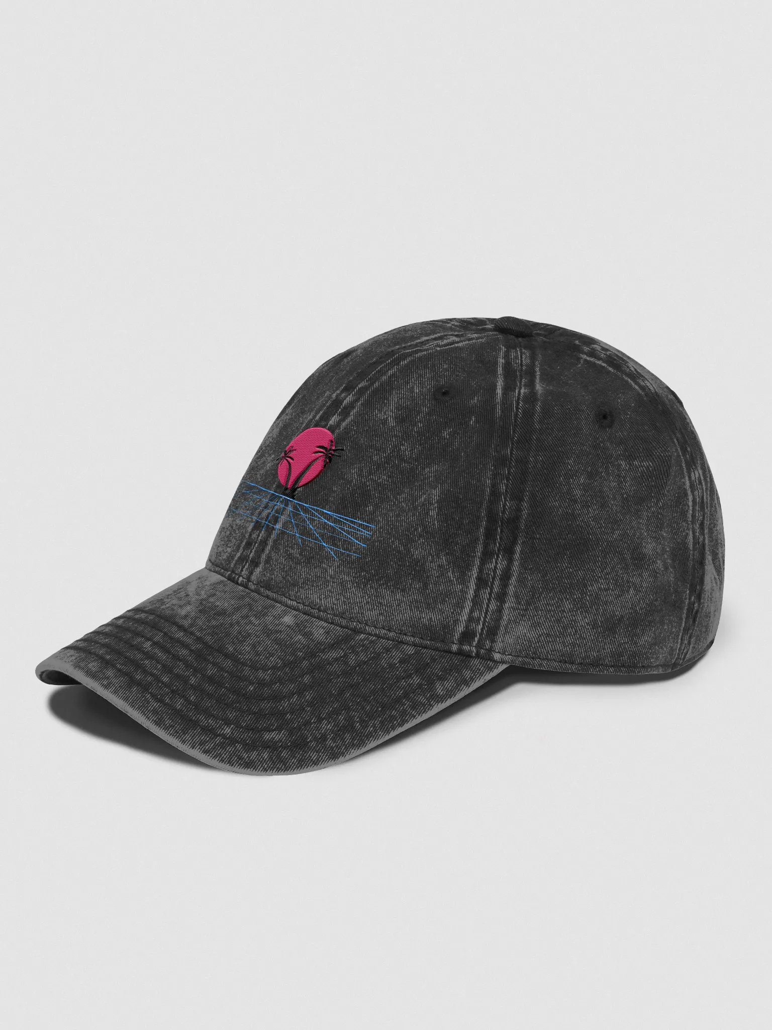 Vaporwave Sunset Dad Hat product image (3)