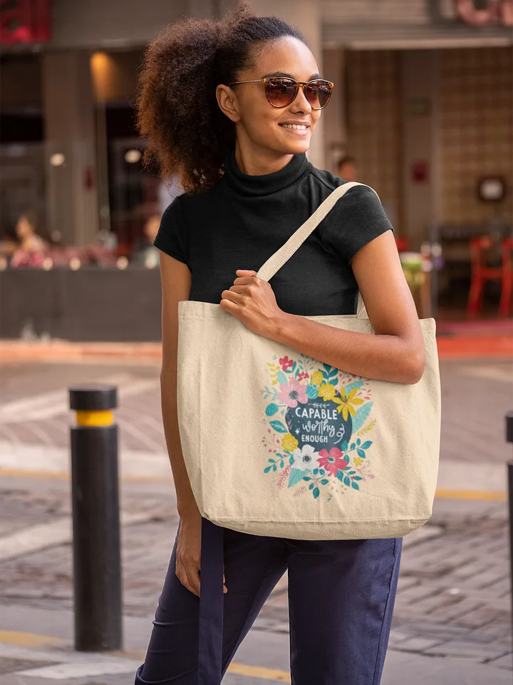 Capable Worthy Enough Tote product image (1)