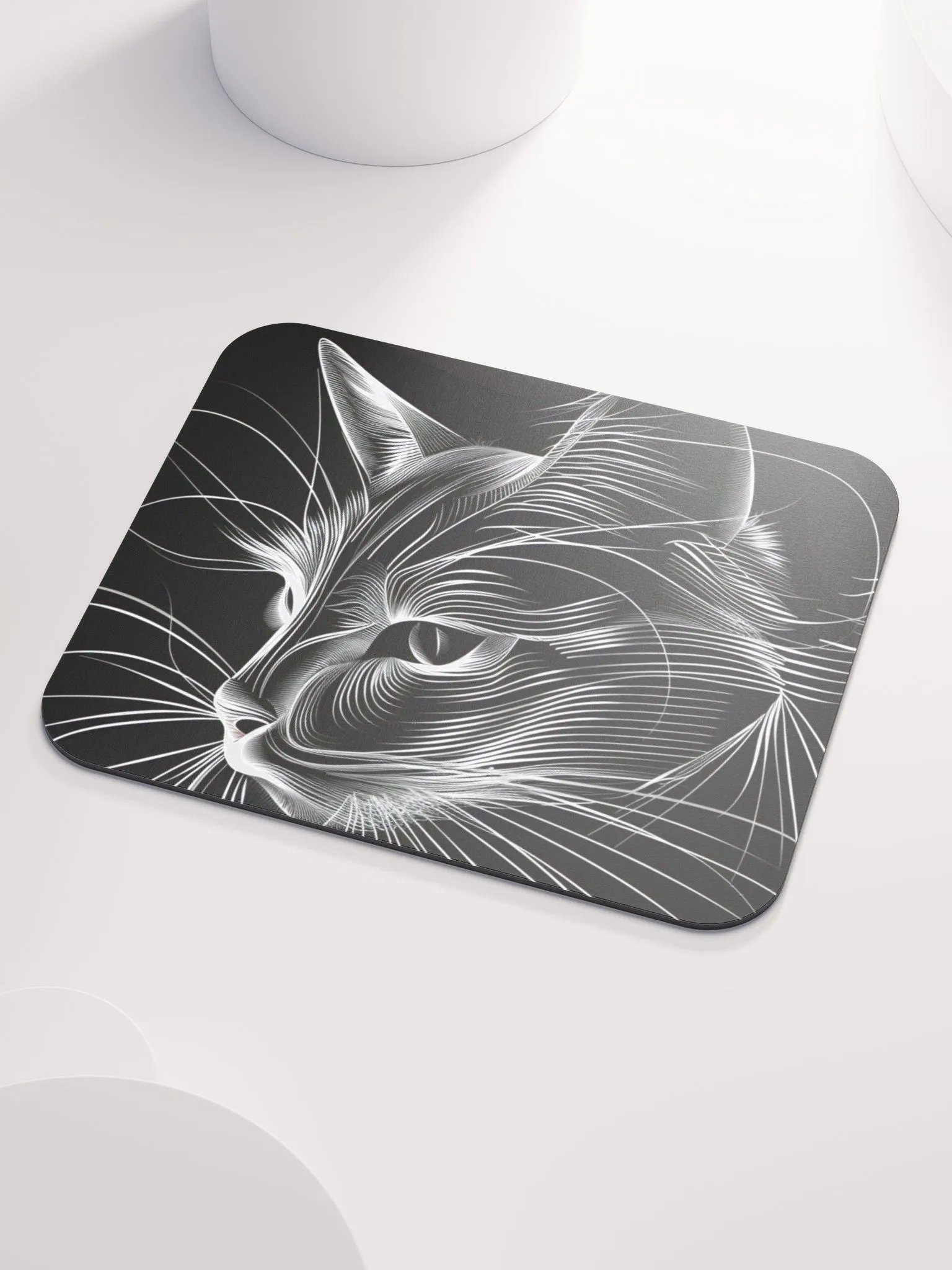 Whiskered Mouse Pad product image (3)