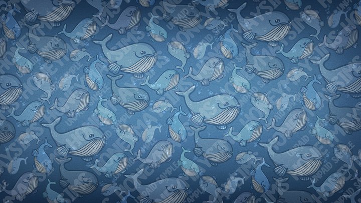 'Whalebert' Digital Wallpaper - PC product image (1)