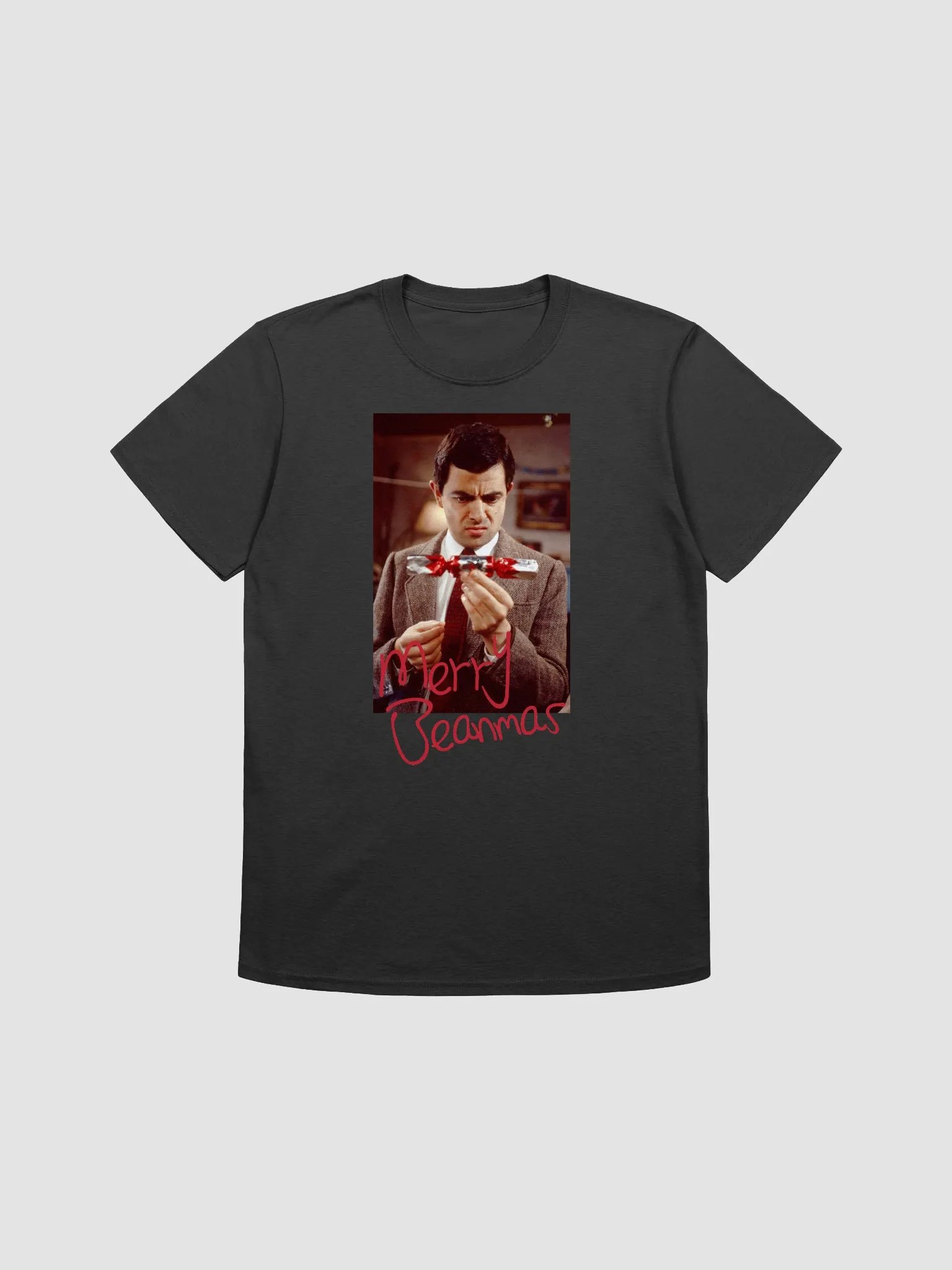 Merry Beanmas cracker tee product image (2)
