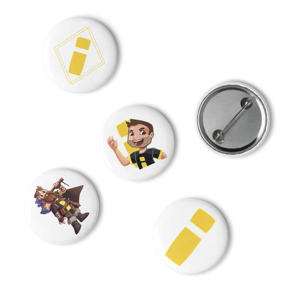 Set of 5 impulseSV Pin Buttons product image (6)