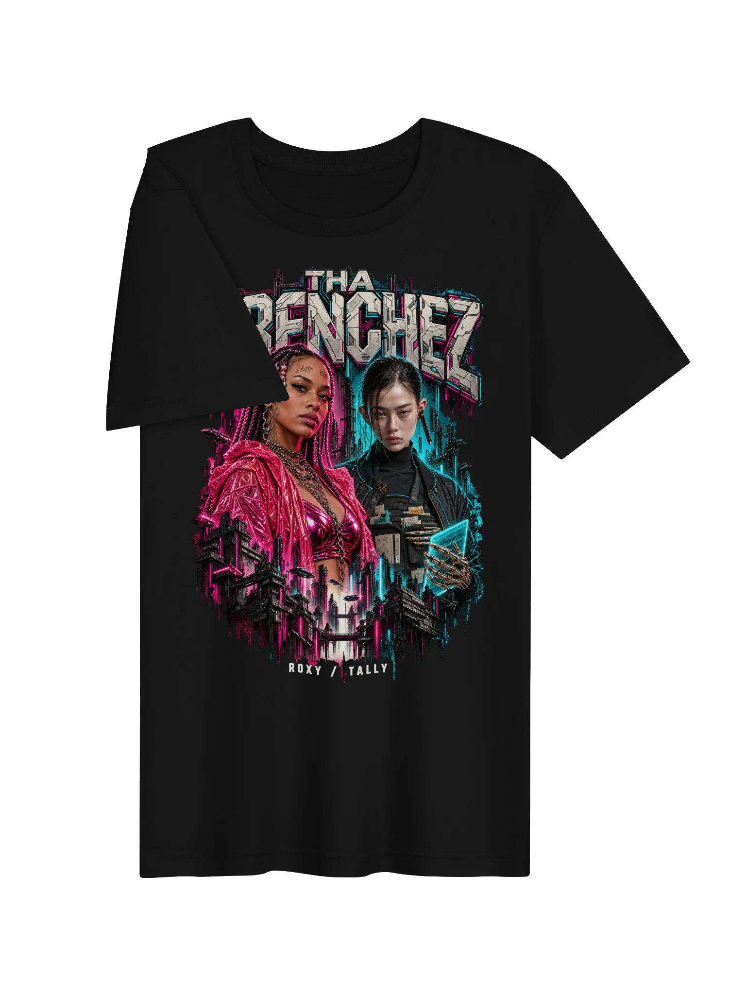 Tha Trenchez Roxy/Tally unisex tee product image (3)