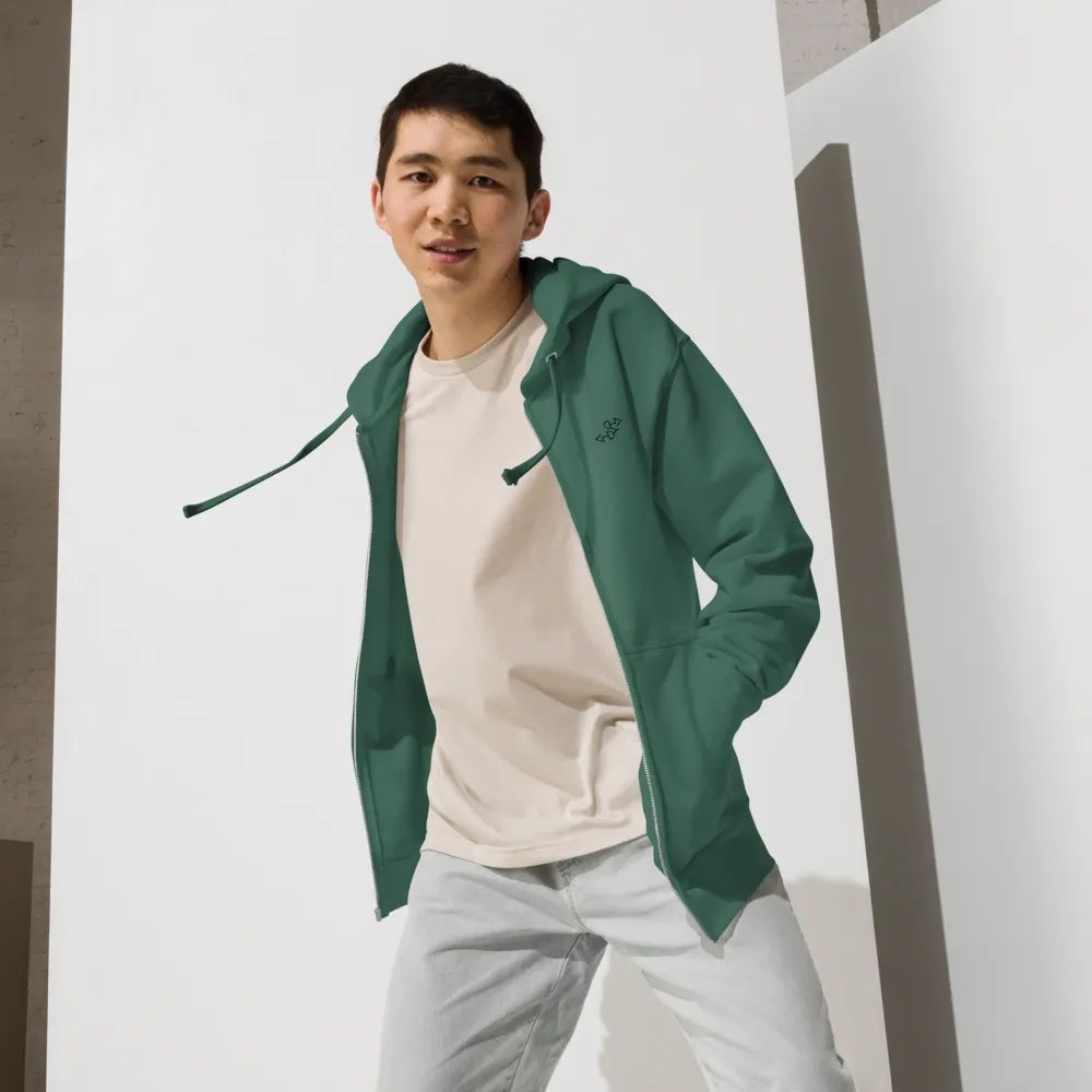 I Love You Dad, Icon / MO Fleece Zip Hoodie product image (10)