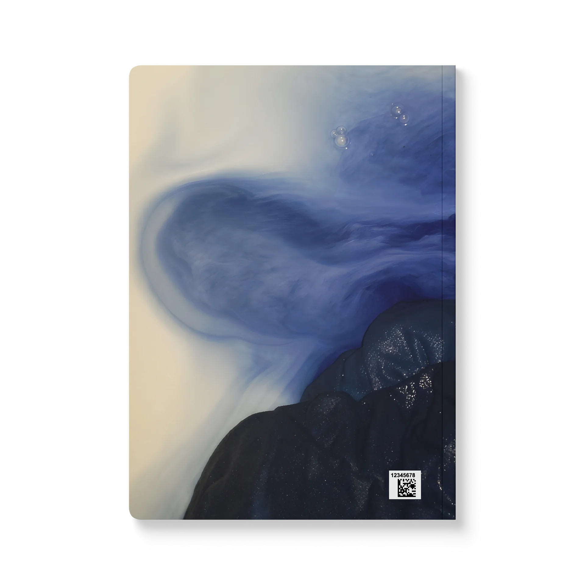 blue ink — from "holding" | softcover notebook | eza | casa de karma product image (3)