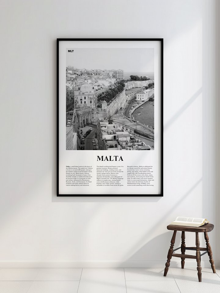 Malta 01 Newspaper Poster product image (2)