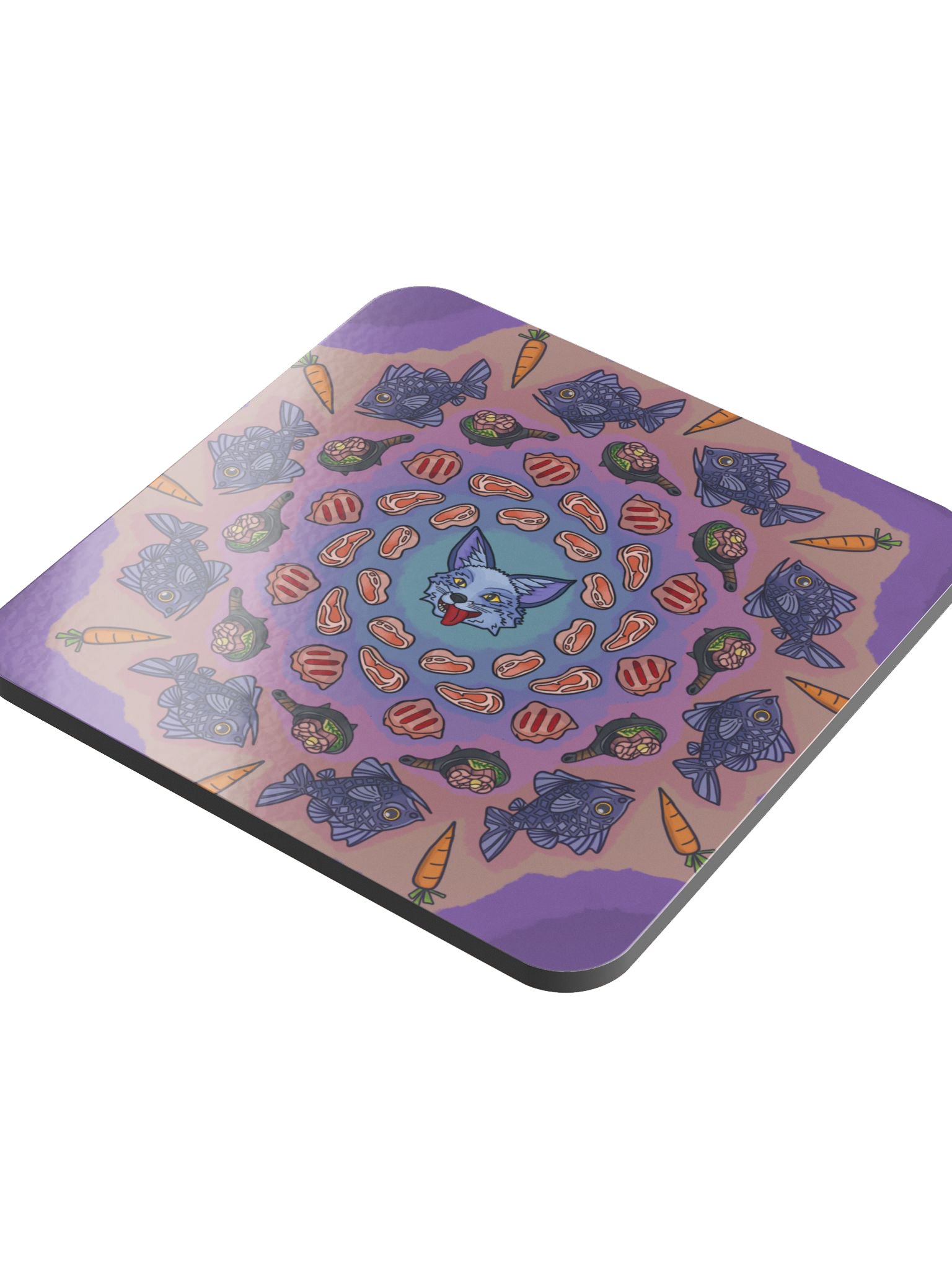 Palia Tau Snacks - Glossed Cork Coaster product image (4)