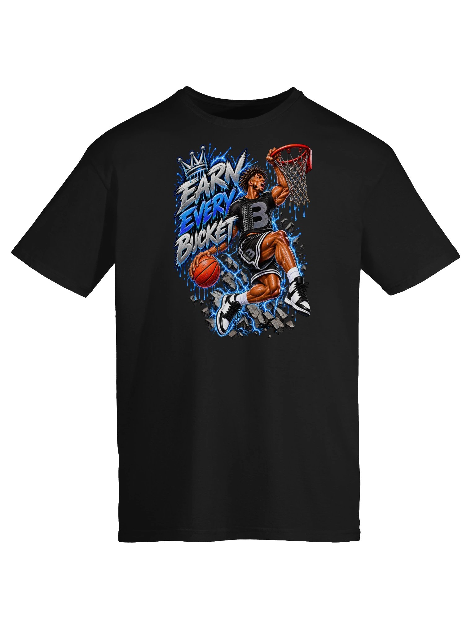 Blacktop Brand Earn Every Bucket Classic Tee product image (52)