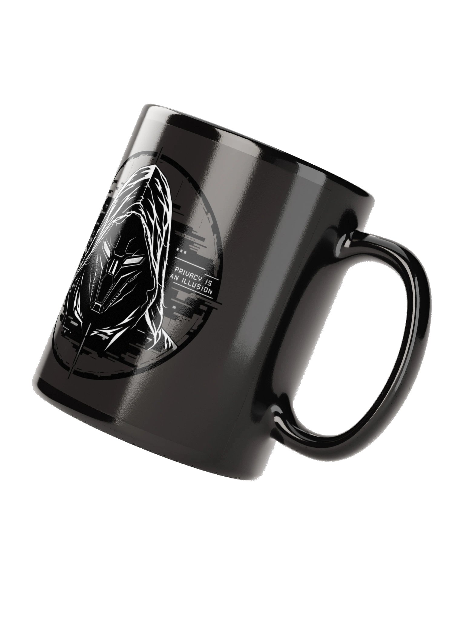 GhostStrats Black + White Mug product image (7)