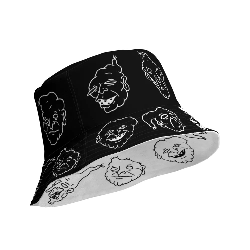 DOODLE BUCKET (WHITE REVERSABLE) product image (8)