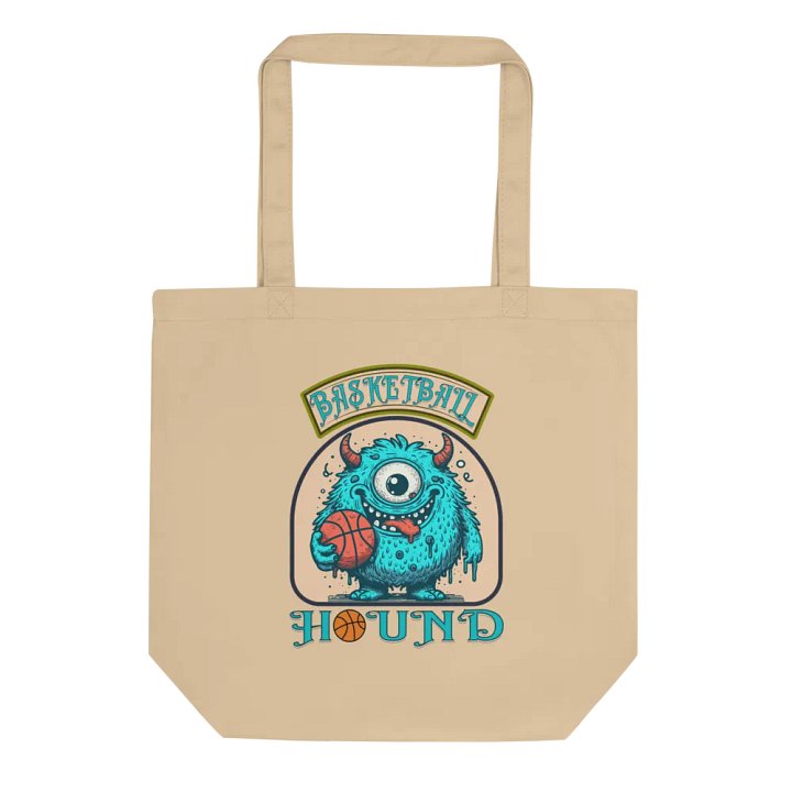 Basketball Hound Monster Slam Dunk Tote Bag product image (1)