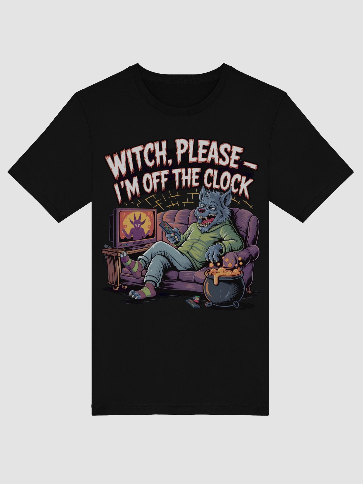 Werewolf Couch Potato T-Shirt product image (47)