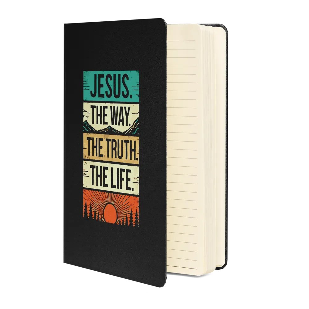 Jesus - The Way The Truth The Life Hardcover Notebook product image (3)