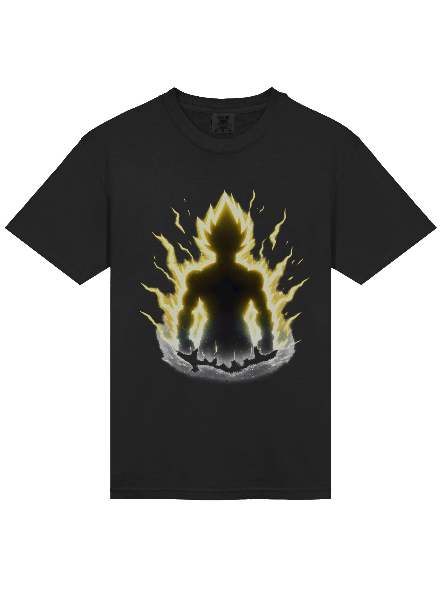 DBZ Ultra Energy Ascension Tee – DragonBall Z Power Aura Graphic T-Shirt product image (4)