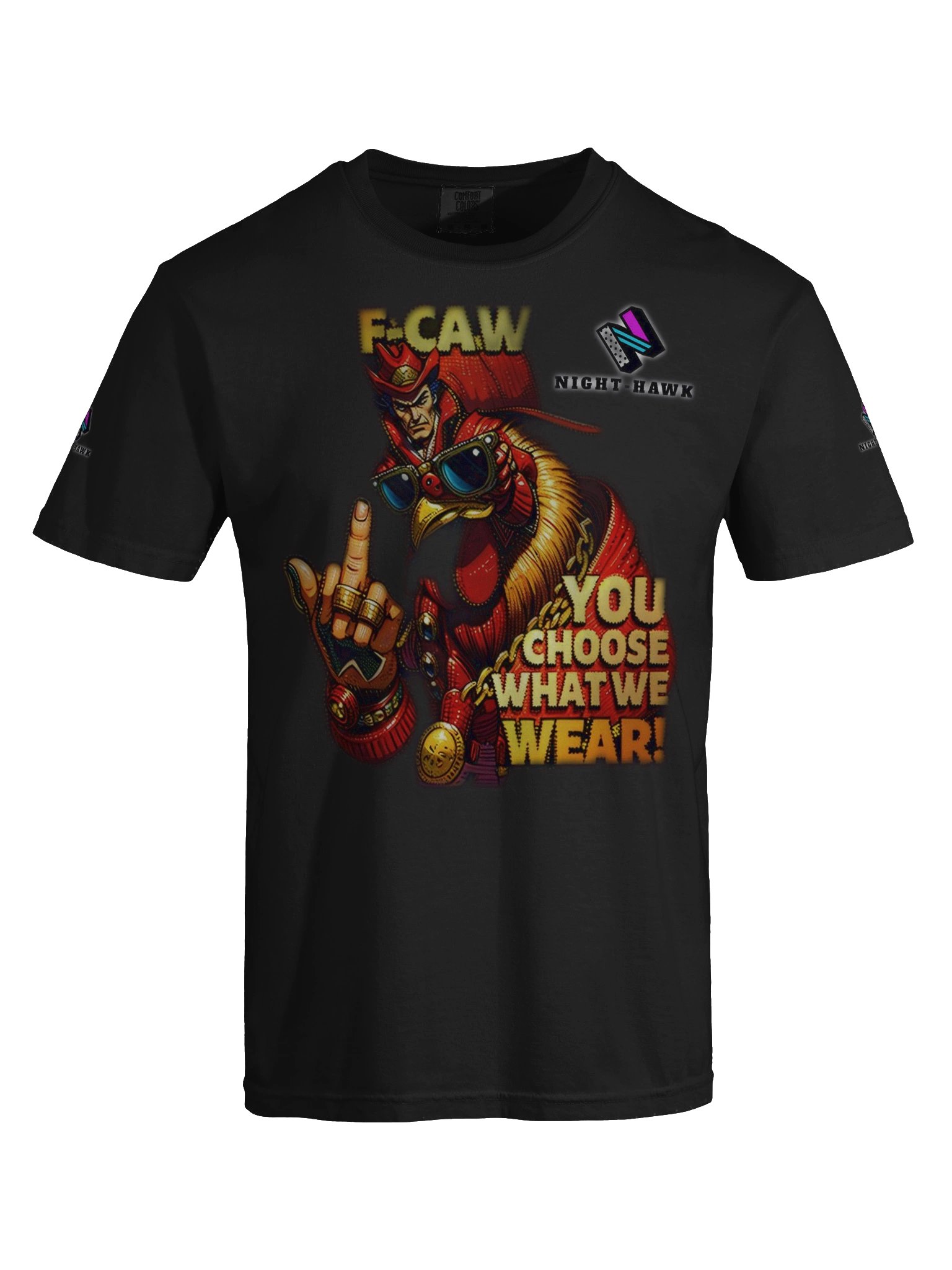 F-CAW Magician Bird T-Shirt product image (7)