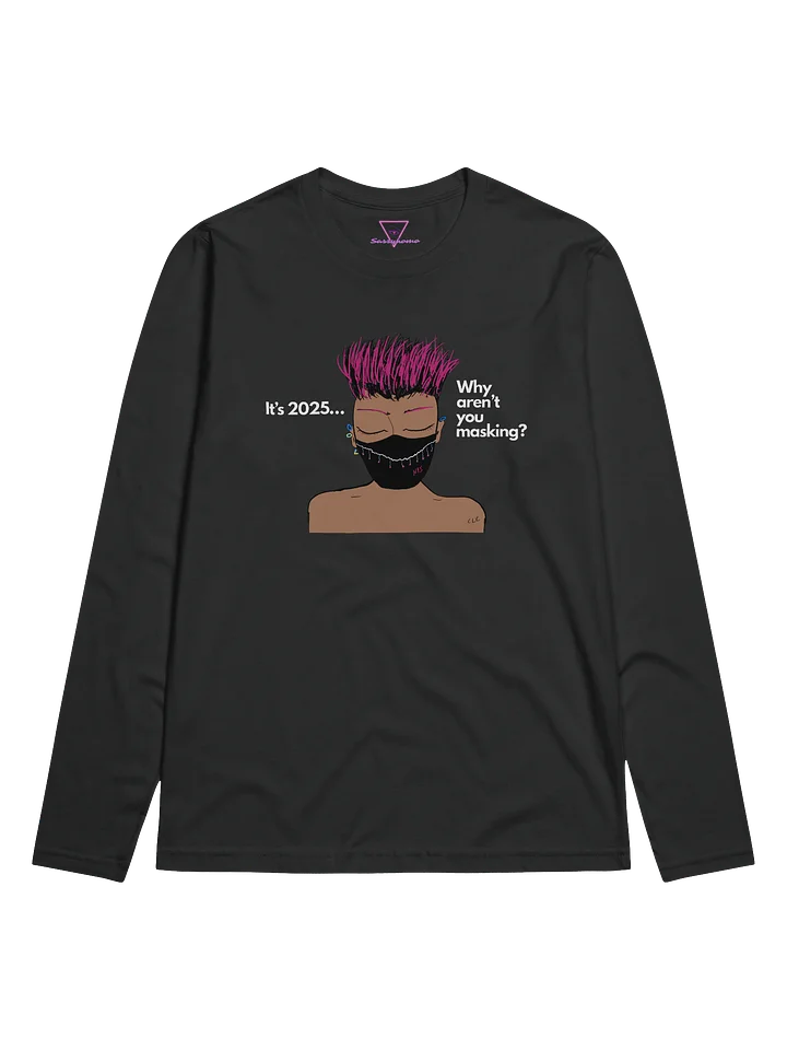 The Real Question long sleeve tee product image (1)