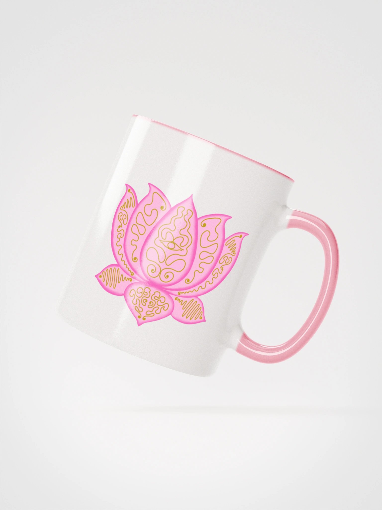 Lotus Harmony Ceramic Mug product image (2)