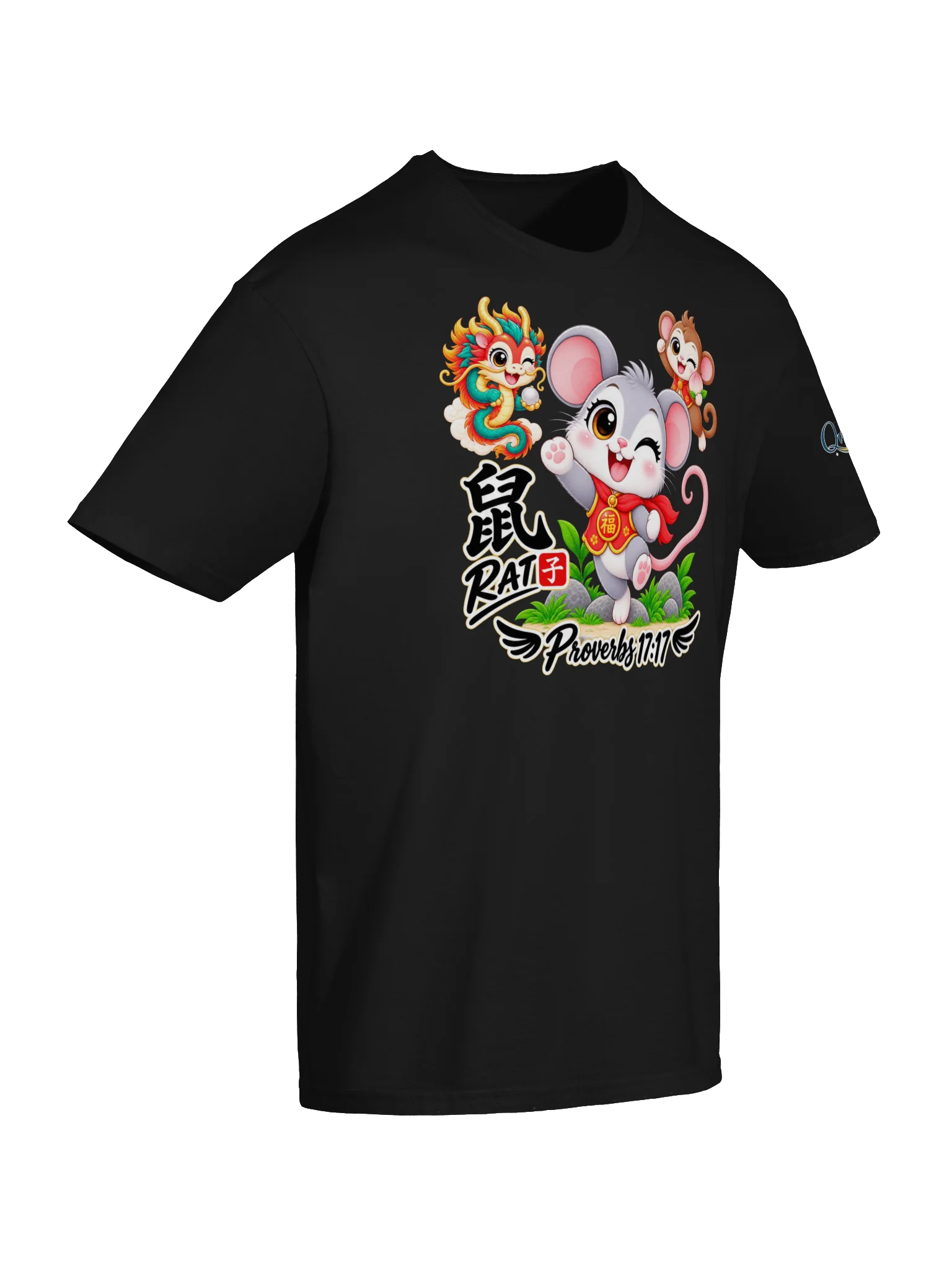 Year of the Rat | Chinese Zodiac Trio Unisex T-Shirt product image (93)