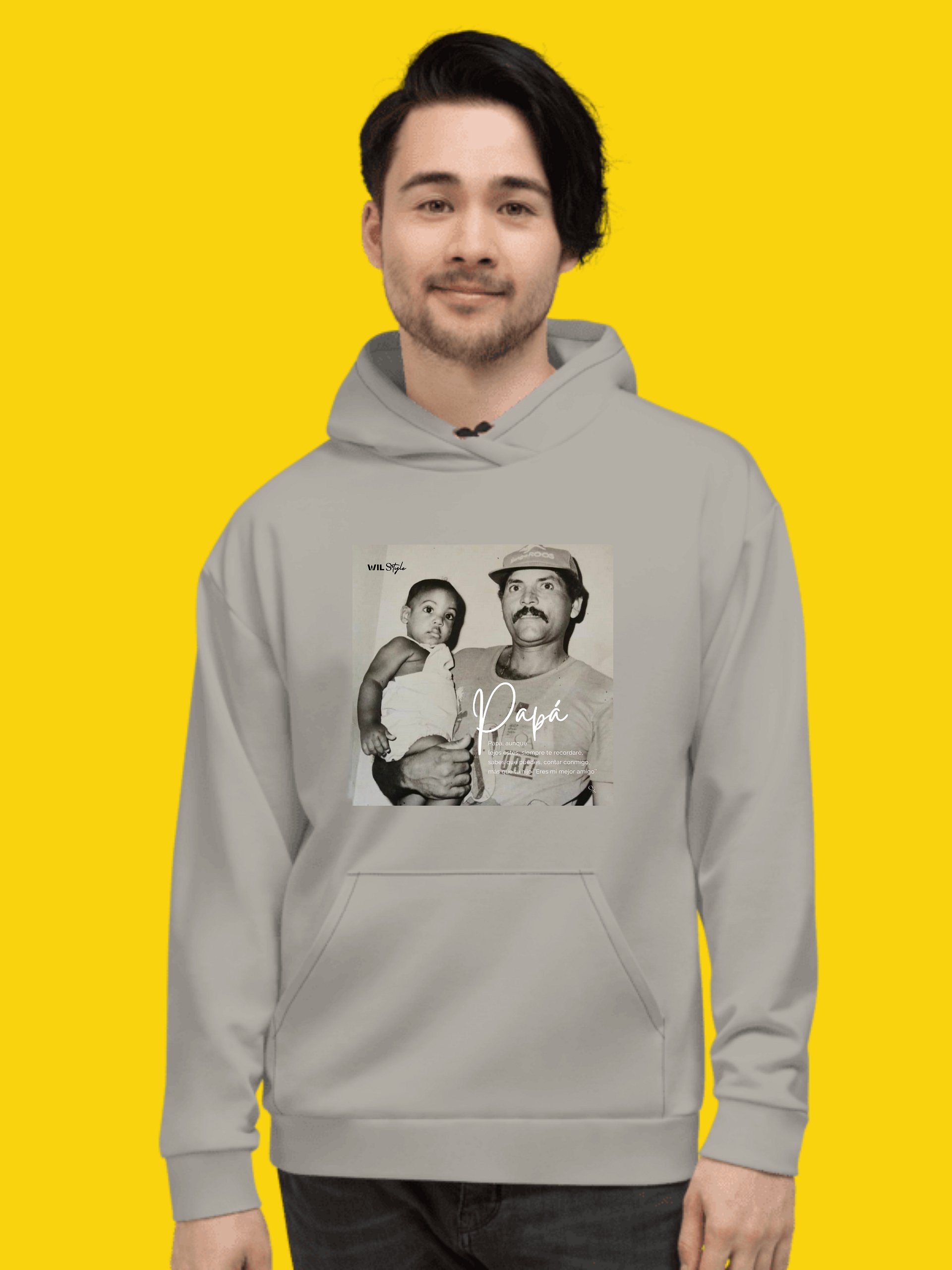 All-Over Print Recycled Unisex Hoodie | Papá product image (8)
