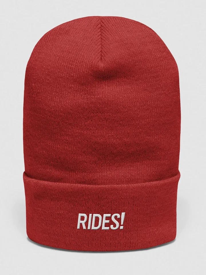 RIDES! Beanie (Red) product image (1)